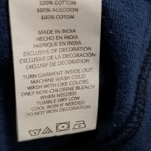 Lucky Brand Crew Neck Sweatshirt W/Pockets & Logo - Picture 7 of 7